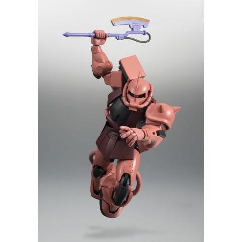 TAMASHII NATIONS ROBOT SPIRITS Mobile Suit Gundam SIDE MS MS-06S Char's Zaku Ver. A.N.I.M.E. (Rerelease Edition) Approx. 125mm PVC & ABS Painted Mova