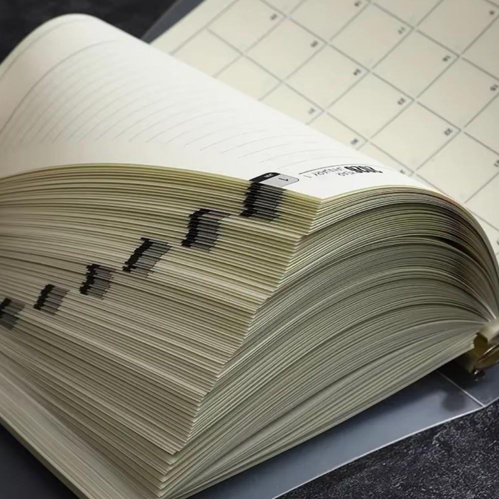 Loose Leaf Binder Inner Page Daily Planner 365 Day Notepad New A5 Notebook