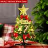 Desktop-Weihnachtsbaum LED-Licht 30CM 45CM 60CM Mini Tischgeschenk Weihnachtsbaum Künstlicher Weihnachtsbaumschmuck Heimdekoration