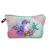 Women Unicorn Print Cosmetic Bag Toiletries Organize Travel Storage Case  6422