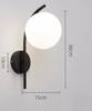 Modern Nordic Bedside Wall Lamp - Stylish Decorative Light for Living Room, Hallway, Staircase, and Balcony