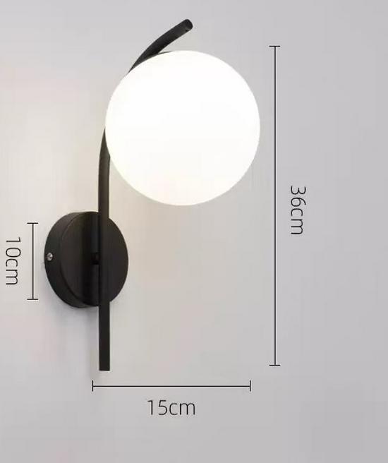 Modern Nordic Bedside Wall Lamp - Stylish Decorative Light for Living Room, Hallway, Staircase, and Balcony