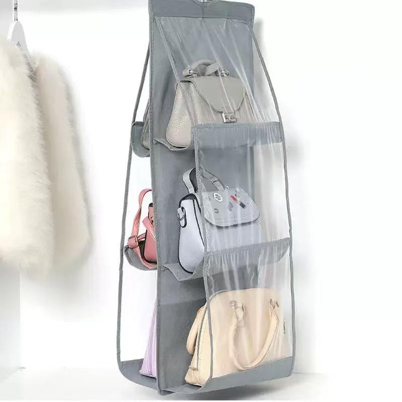 Hanger Organizer for Clothes - Wall-Mounted Storage Bag