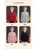 Cozy Winter Sweater for Elderly Women: Velvet-Lined, Half-High Collar, Stylish Base Layer for Autumn.