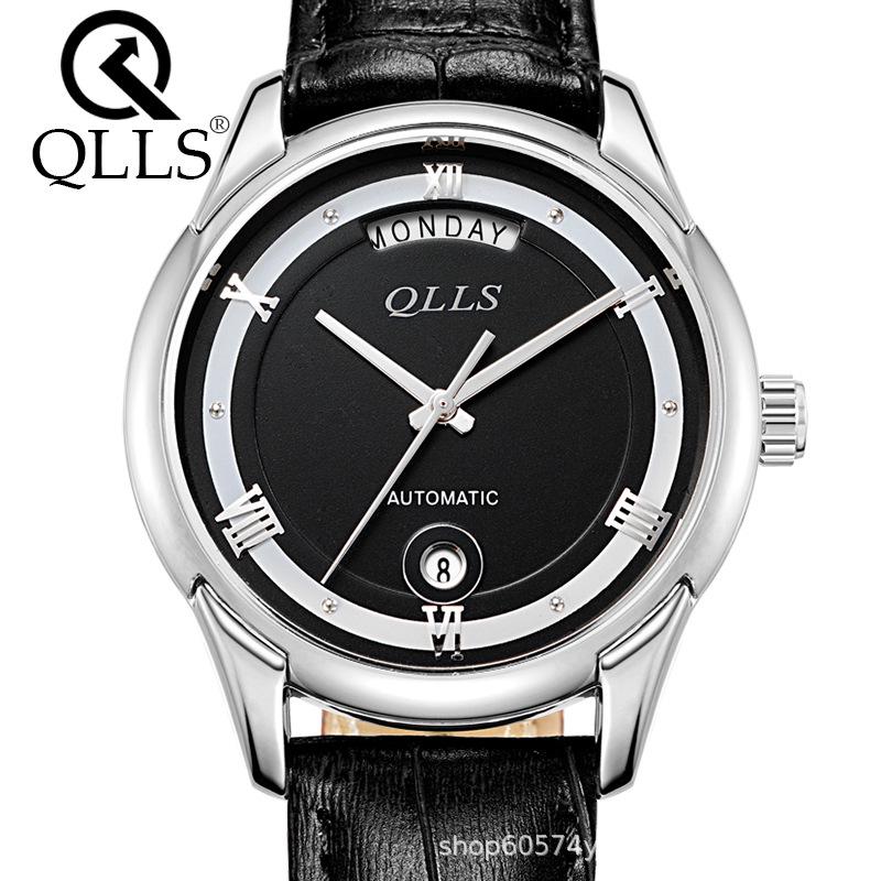 QLLS Qiluoshi Automatic Swiss-Certified Trendy Business Calendar Watch