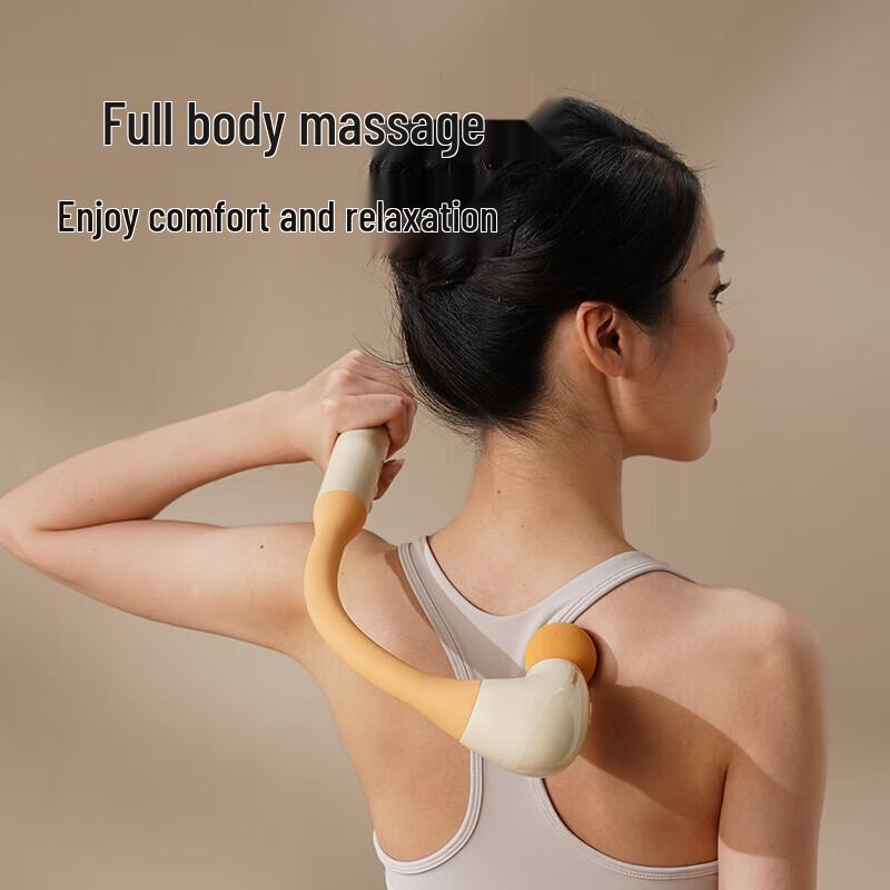 HEZHENG Curved Handheld Fascia Massager CN plug (adapter included)