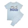 Tom & Jerry Girls Mood Of The Day Stars Short-Sleeved Long Pyjama Set