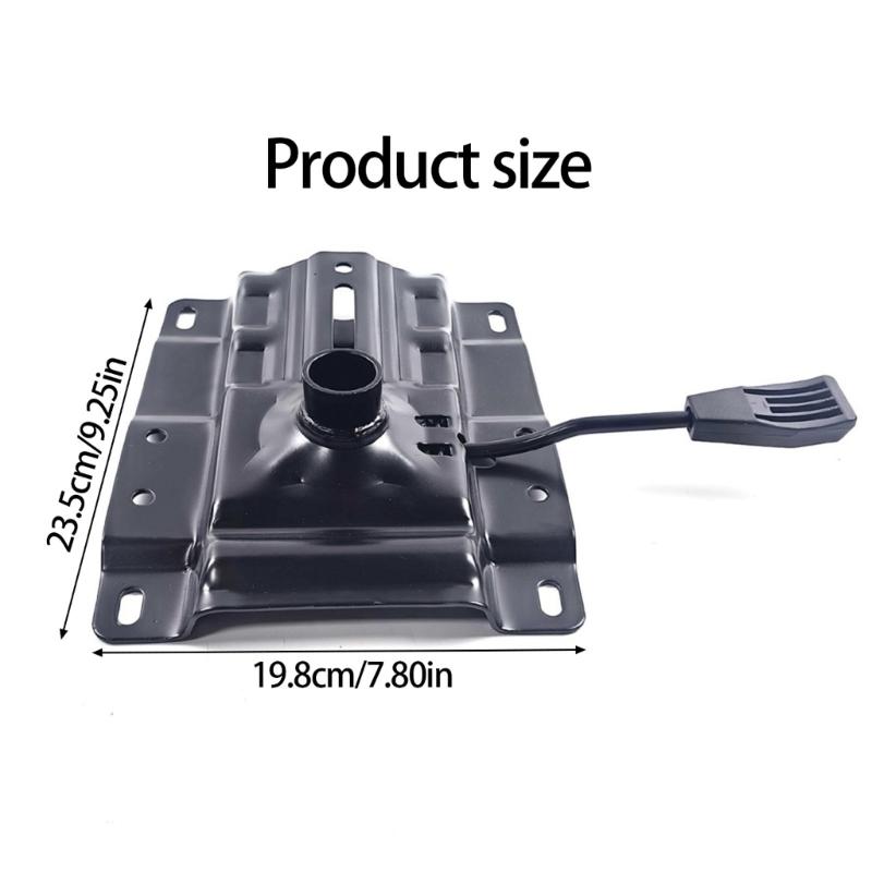 Durable Metal Rotation Base Plate For Office Chair Replacement Part Customizable Lift System Top Sale