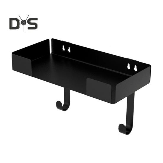 

Настенное крепление Держатель для гладильной доски Прочная металлическая вешалка для гладильного стола Прачечная Многофункциональная гладильная доска Органайзер для хранения парового утюга чёрный