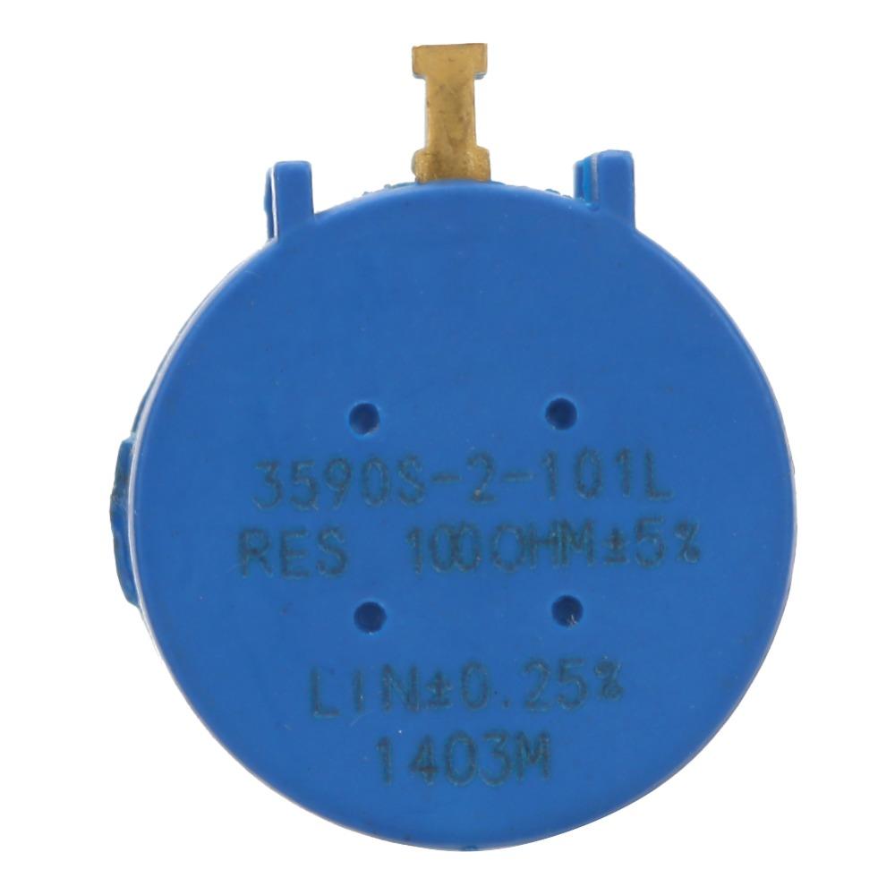 3590S-2-101L Potentiometer Counting Dial Wirewound Potentiometer  Electronic Control Systems
