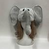 Elephant Hat for Halloween Costume Hat Festival Party Gathering Headgear Seasonal Holiday Hat Photoshooting Accessories