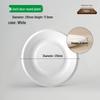 Degradable 8-inch Sugarcane Pulp Round Paper Plates