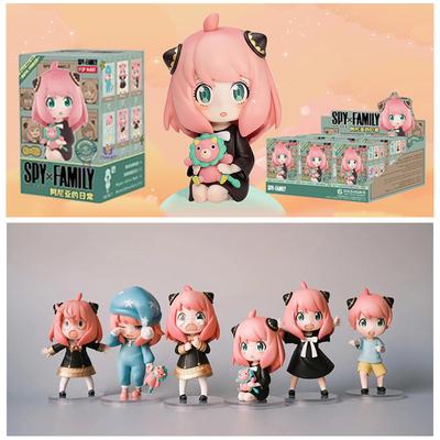 1:1 Neuauflage Spy X Family Anya Serie Blind Box Spielzeug Niedliche Figuren Puppe Mystery Box Modell Überraschungstüte Für Mädchen Geburtstagsgeschenk
