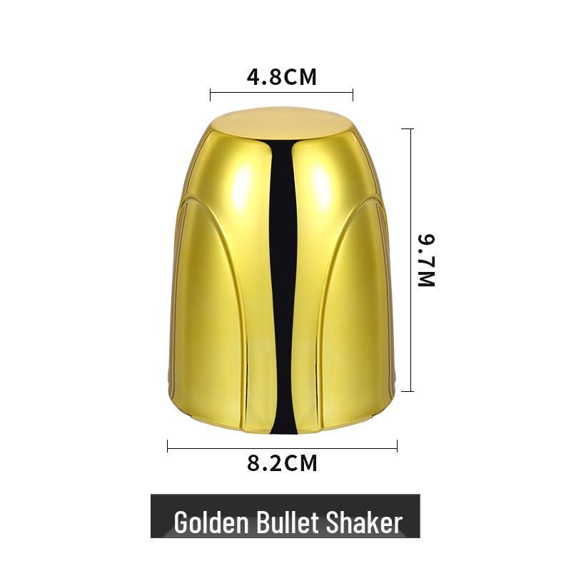 Electroplated Bullet Head Dice Shaker Cup – Thickened Colorful Dice Cup for Bars & Nightclubs