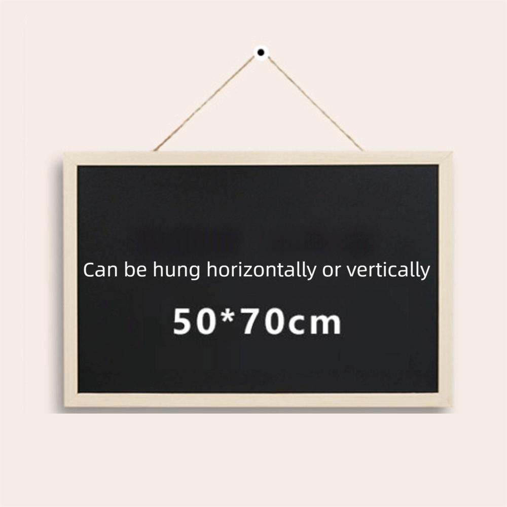 Freestanding Blackboard Wooden Mini Board Activity Sign Drawing Board Tabletop Menu Board
