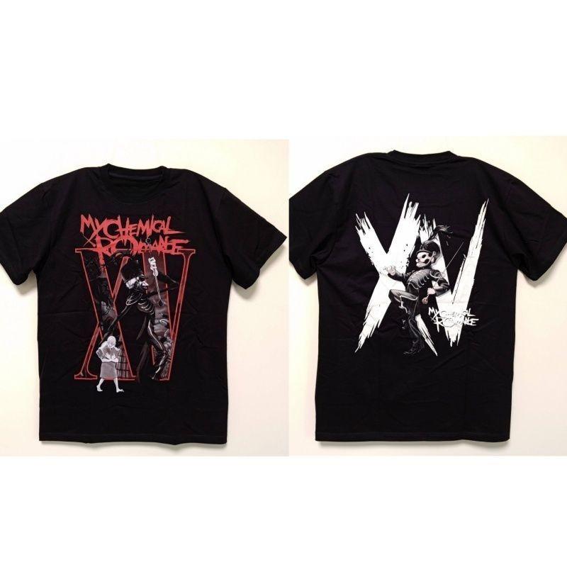 

My Chemical Romance TBP XV Printed ShortSleeve TShirt Thai Version S