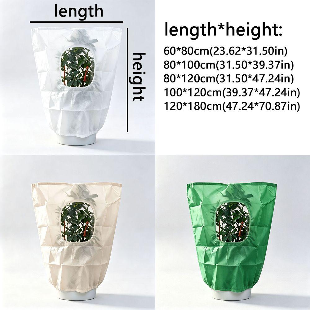 Cold Resistant Plant Frost Protection Cover With Zipper Garden Plant Warm Cover  Balanced Greenery