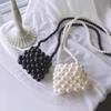 Kids Mini Purse Cute Bead Crossbody Bags For Girls Party Pearl Coin Pouch Tote Toddler Baby Hand Bags Gift