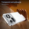 Non-slip Transparent Magnetic Case Fundas For Nothing Phone 4A Pro A069P 6.83 inches Soft TPU Frame Acrylic Shockproof Cover