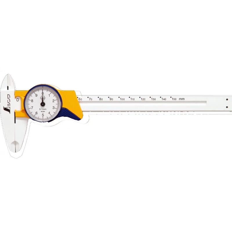 SHINWA Analog Fiber Caliper 150mm 150mm