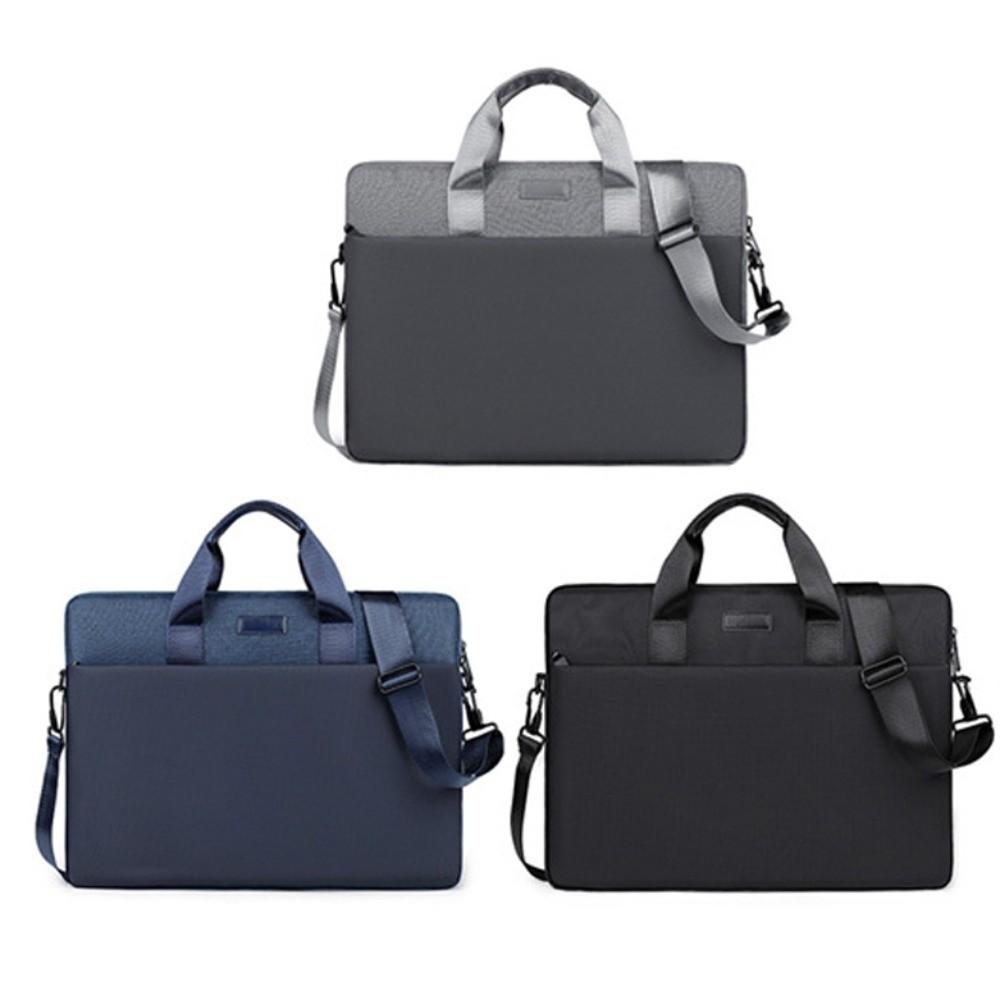 With Shoulder Strap Portable Laptop Bags Shockproof with Handle Business Laptop Bag Briefcase Wear-resistant Laptop Shoulder Bag