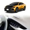 Hyorabyn Door Switch Cover Window Lift Button Frame for Toyota New Crown Crossover 35 Series TZSH35 AZSH35 Interior Scratch and Dirt Protection