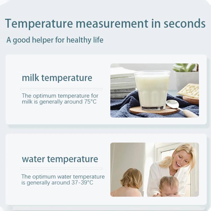 1pc Stainless Steel Probe Cooking Food, Barbecue Stove, Water, Milk, Oil, Liquid Meat, Digital Kitchen Thermometer