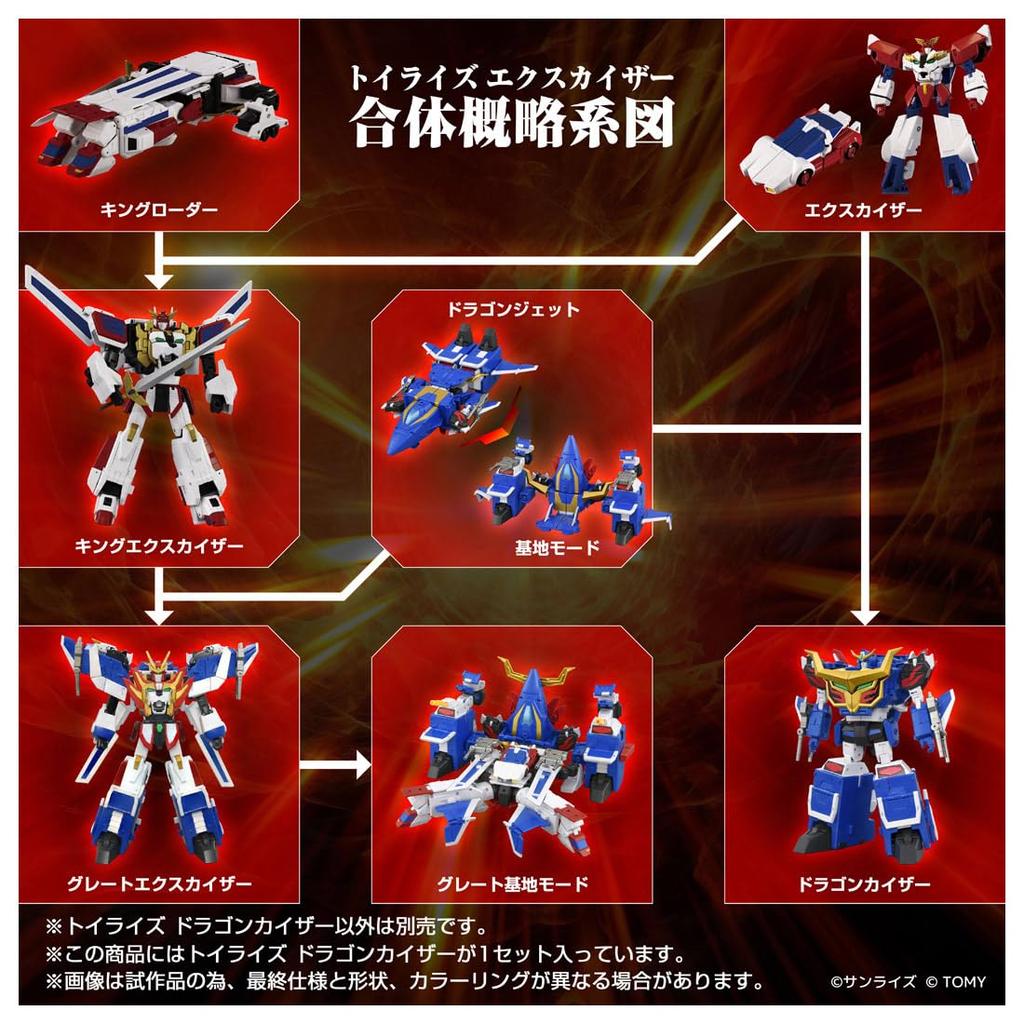 TAKARA TOMY TOYRISE Dragon Kaiser Action Figure T-SPARK