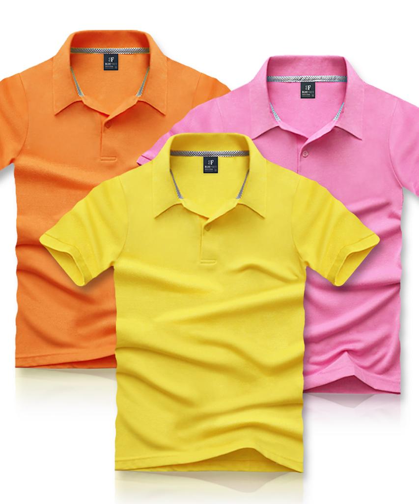 BLUEFORCE Bart Short Sleeve Polo Shirt [15 Colors] (C Type)
