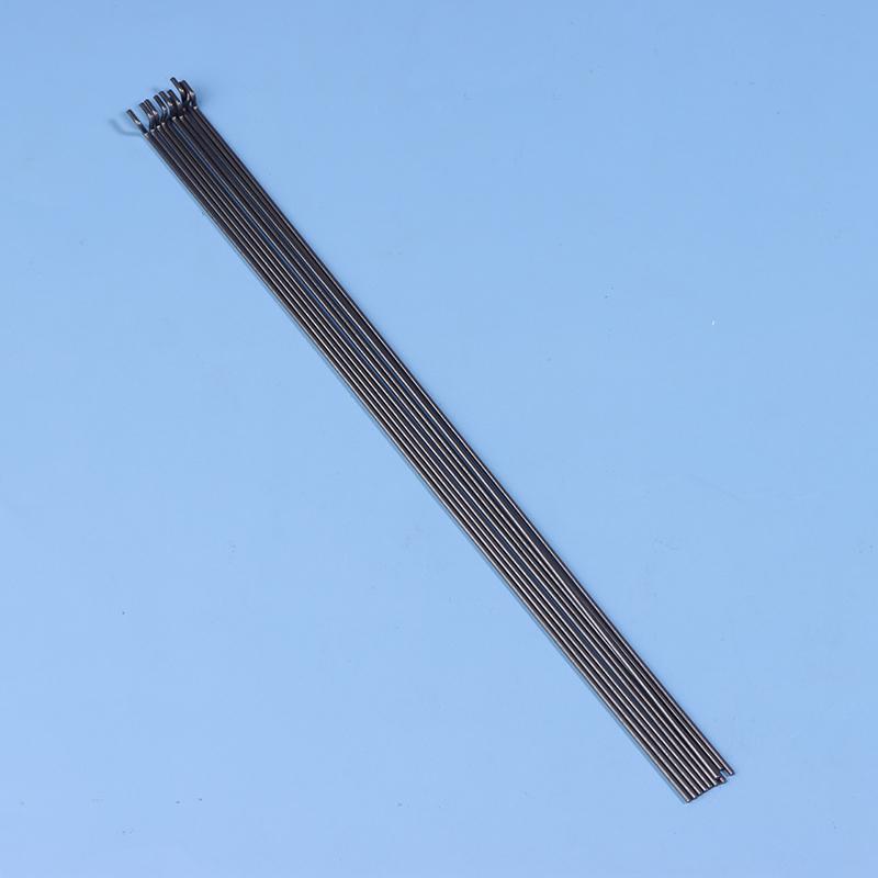 10 stk Z-type servo trekstang diameter 1,2 mm lengde 20 cm stålwire trekstang servo vinkelkontrollspak for RC fly