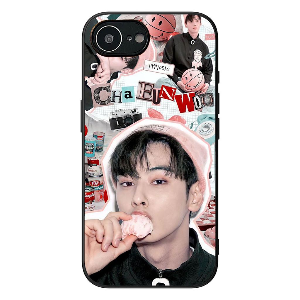 Cha EunWoo Eun Woo Phone Cover for Samsung Galaxy S22 S21 S20 FE Ultra Plus A35 A36 A37 A33 A34 A04 A71 Protective Case