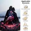 1pc Flamingo Printing Lightweight Flannel Blanket, Comfortable and Warm Blanket, for Camping Sofa Bed and Couch Office, in All Seasons