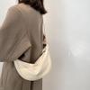 Nylon Crossbody Gyoza Bag: Lightweight, Versatile, Large Capacity Canvas Shoulder Bag for Women