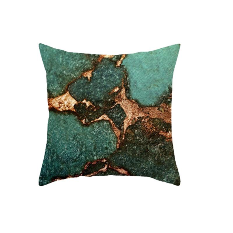 Geometric Pattern Simple Pillow Case Abstract Art Home Decoration Plush Fabric