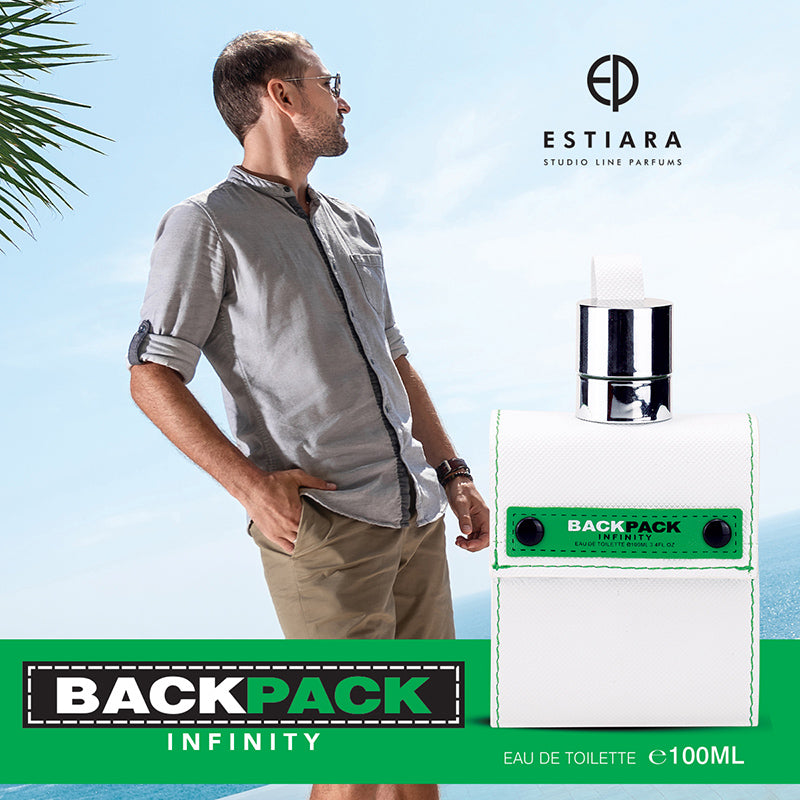

РЮКЗАК INFINITY Туалетна вода для чоловіків -ESTIARA 100 ML