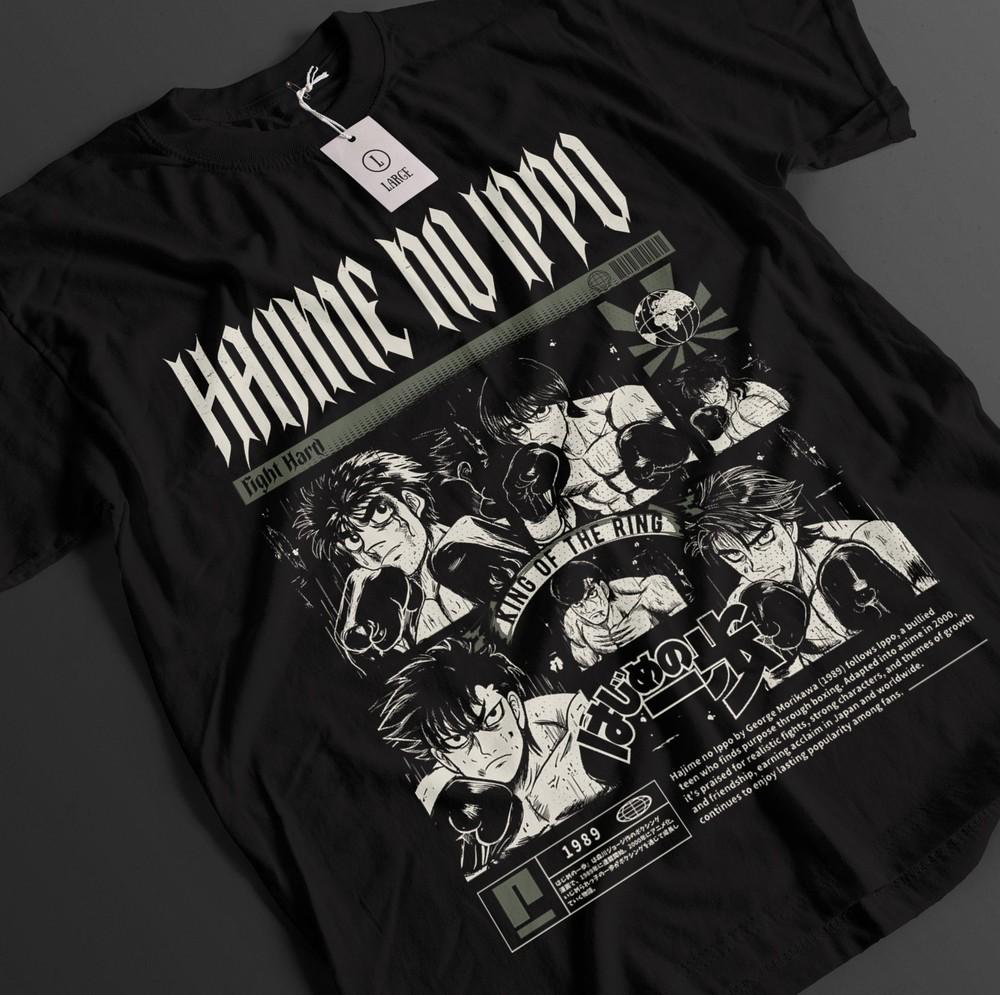 

Hajime No Ippo Shirt Takamura Tshirt Miyata Top Kimura Aoki Fighting Anime Tee S