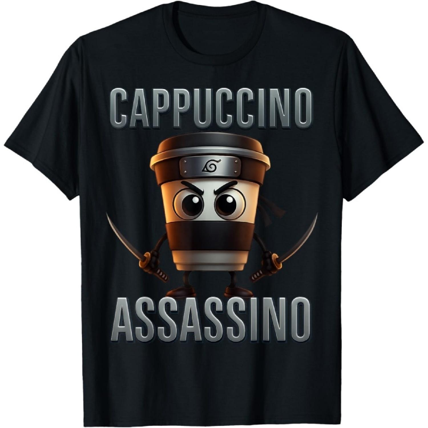 Cappuccino Assassino Brain Red T-Shirt S