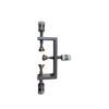 Light Weight Metal Clamp for Repairing Violin Side and Tail Plate Cracks with Adjustable Screws Compacts Repair Device