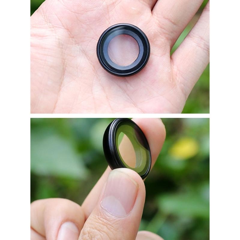 Multiple Coated Lens Protective Cover Featuring Anti Scratch Glass And Fog Resistance Suitable For Action Camera