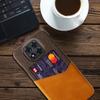 For Xiaomi Redmi Note 14 Pro 5G/Poco X7 5G Case PU Leather Cloth Texture Hard PC Phone Cover with Card Holder
