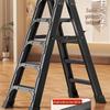 Aluminum Multifunctional Telescopic Folding Ladder: Portable, A-Frame, Household & Engineering Use