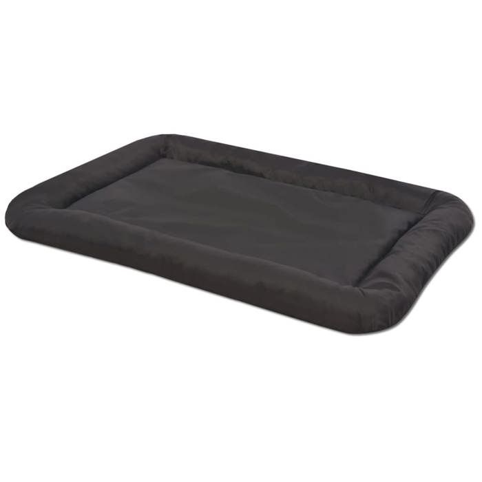 VidaXL Matelas pour Chiens XL Noir Lit Couchage Panier Animaux de Compagnie 170454