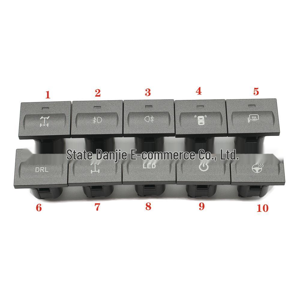 Compatible with Ford Classic Focus 2: Modified Fog Lights, Radar, Fan Power, LED Daytime Running Lights, Tailgate Switch.
