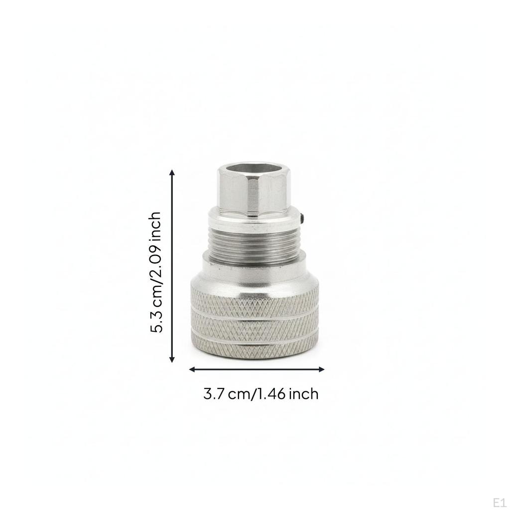 Socket Attachment Hex Adjustable Compact Tool Accessory for Home Improvers, Repair,
