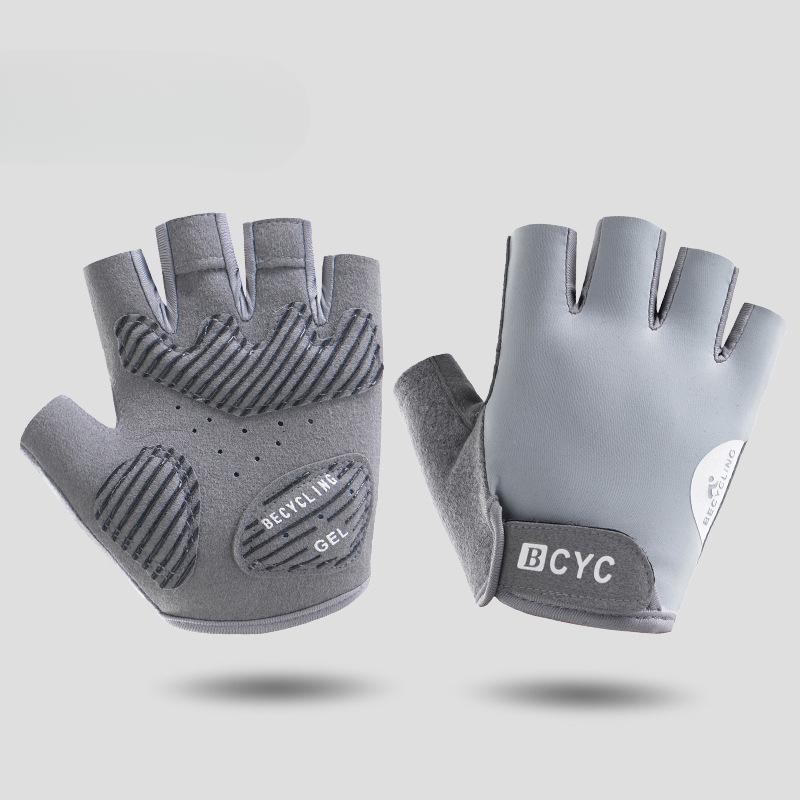 Fitness Gloves Men's Summer Thin Half Finger Exercise Anti Callus Equipment  Horizontal Bar Wrist Guards Strength Training Anti Slip Gloves