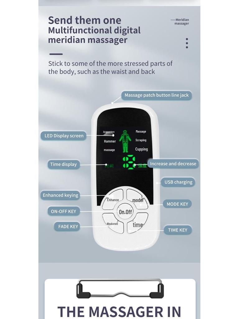 Multifunctional Cervical Spine & Lumbar Pulse Massager