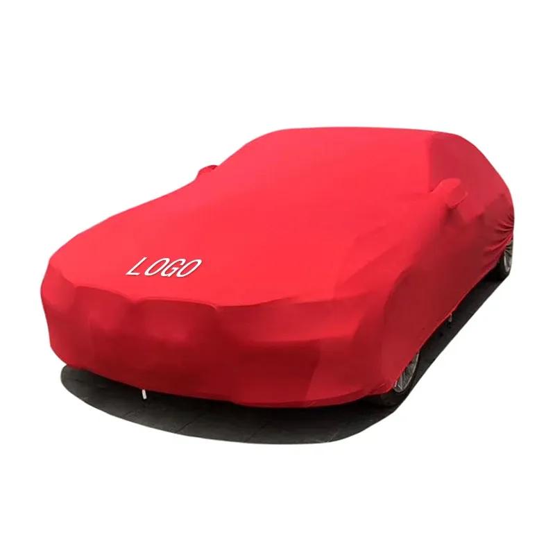For Sports Car Sedan SUV Beauty Styling Universal Stretch Car Cover Sunproof Windproof Dustproof Scratch Resistant UV Protection