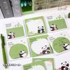 Kawai Stationery Panda Note Pad Cute and Beautiful Tearable Sticky Cartoon Notepad Simple Portable Ins Style Small Book Lovely