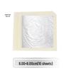 Pure 999 Silver Handicrafts: Single & Double Layer Silver Foil Paper Decor, Multiple Specifications Available