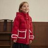 PawinPaw Girls' Cartoon Bear Down Jacket